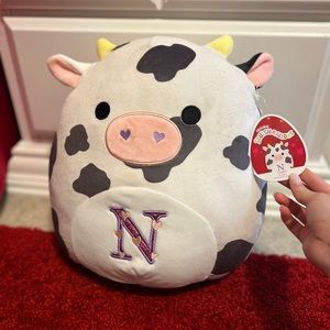 NWT Colin the Cow Squishmallow Valentine’s Edition